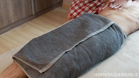 University Student Gives Happy Ending Massage Before Going To School