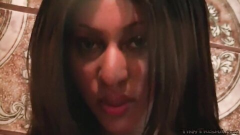 Tiny Trisha Shower Fingering Snd Rubbing Orgasm