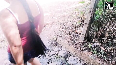 ගග ඉස්මත්තෙදි පරණ කෑල්ලක් හම්බෙලා ගත්තු Fun එක