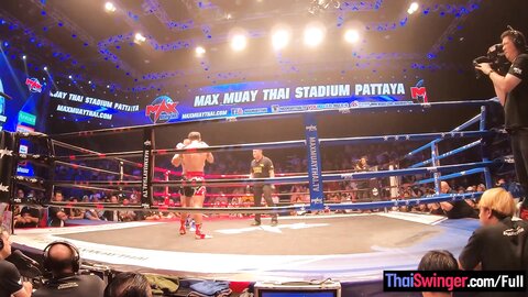 Muay Thai Fight Night And Horny Sex After For This Big Ass Thai Girlfri