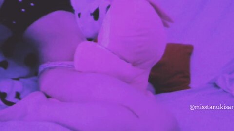 Amateur Asian Teen Humping Bunny Plushie Fuck Until Orgasm Webcam Girl