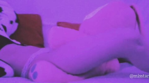 Amateur Asian Teen Humping Bunny Plushie Fuck Until Orgasm Webcam Girl
