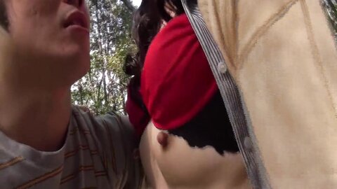 M821G03 Outdoor Vaginal Shot Sex Of A Mature Woman Who Erects Her Nipples And Feels Thenaway Of A Young Man Full Of Sexual Desire