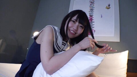 NNNC-016 Super shiny beautiful girl blush without rubber There is no rubber Icalab SEX idol sailor suit with...