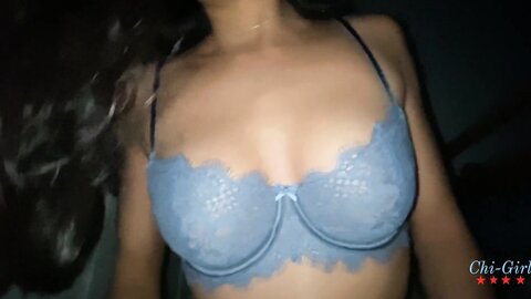 Indian Babe Has Quiet Risky Sex