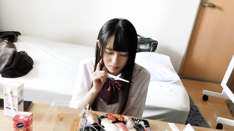 476MLA-105 Creampie in salt -compatible cheeky J ○!!