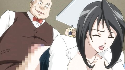 RECCYA-003 【アニメ】【AIリマスター】爆乳BOMB ＃3 女教師 若槻理沙 男子トイレは危険がいっぱい。