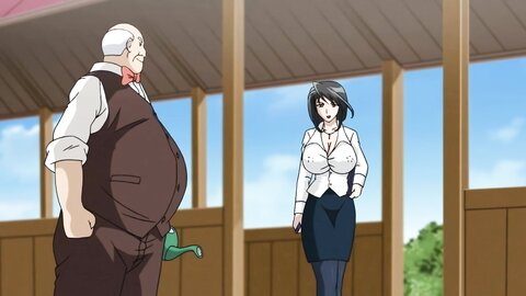 RECCYA-003 【アニメ】【AIリマスター】爆乳BOMB ＃3 女教師 若槻理沙 男子トイレは危険がいっぱい。