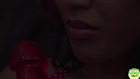 Anal Craving Asianes A Dildo While Getting Her Ass Plowed To Experience Double Penetration