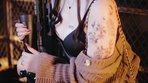 [Cosplay] yuuhui玉汇 – Nikke胜利女神 杀手妻子 [139P1V-0.97G]