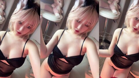 [Cosplay] 雯妹不讲道理 NO.097 3月礼包 黑红丝 [41P3V-468MB] (2)