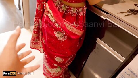 Saanvi Bahl  Indian Desi Step Siter Seduce With Her Bis Ass