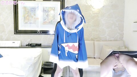 4597174-4 55% DE RÉDUCTION ! [Durée limitée ! 4,500 !]****zynxzjo* Cuisses minces, gros billabilla et ho■EN`s Gaurugula-chan ! Le vibrateur suceur de chatte de Shark-chan l`aguiche et l`accueille avec beaucoup