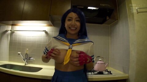 ZUKO-086 [Uncensored] Creampie Orgy With Cosplayers After An Event 2