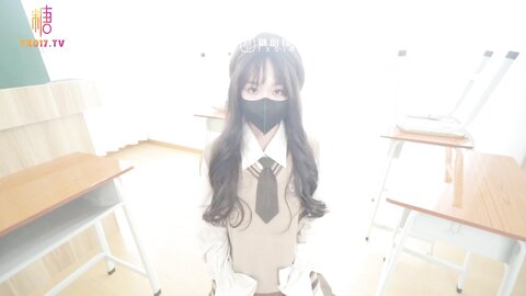 清纯貌美萝莉尤物【Mika果粒】清纯女高中生M属性开发，老师搜身调教玩穴，主动舔食硕大龟头，爆肏白虎嫩穴颜射