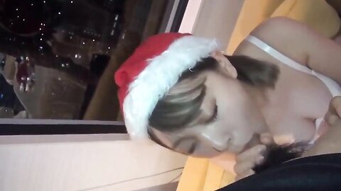 Asian Cutie Playing With Semen