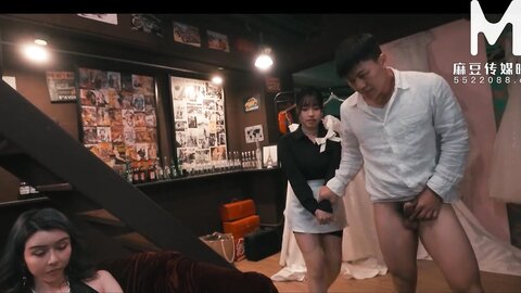 Modelmedia Asia Xiao Feng New Marriage：Hidden Sex Threesome