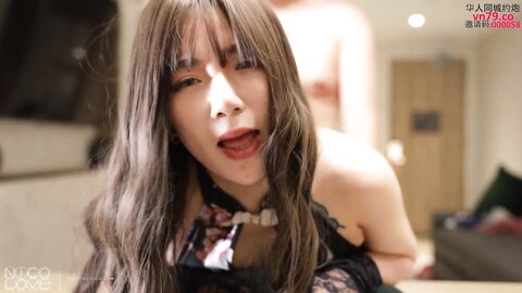 Nico In A Sexy Chinese Dress Getting Fucked From Behind Nicolove