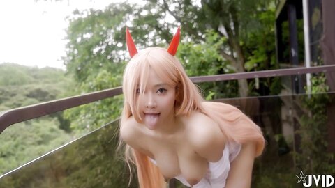 [JVID] Lele 樂樂 - 鏈鋸人惡魔帕瓦狂氣豪乳完整版這奶子真是大刺激 (2)