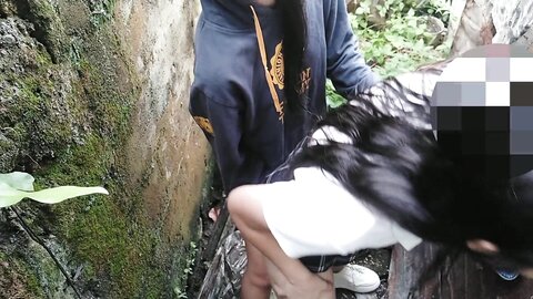 Risky Outdoor Sex We Almost Got Caught