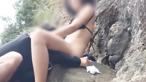 Teen Pinay Sinaglit Na Kinantot Sa Tabing Dagat