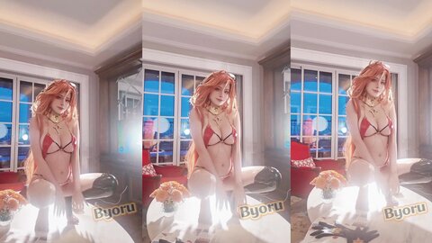 [Cosplay] Byoru – 2024年12月 原神 玛薇卡 (20)