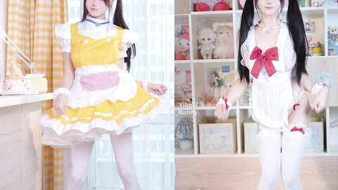 黏黏团子兔 (咬一口兔娘) - 2024年12月 诞生日限定 『兔子味蛋糕』[114P3V-2.95G] (3)