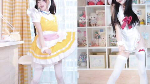 黏黏团子兔 (咬一口兔娘) - 2024年12月 诞生日限定 『兔子味蛋糕』[114P3V-2.95G] (3)