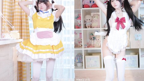 黏黏团子兔 (咬一口兔娘) - 2024年12月 诞生日限定 『兔子味蛋糕』[114P3V-2.95G] (3)