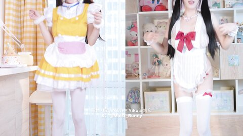 黏黏团子兔 (咬一口兔娘) - 2024年12月 诞生日限定 『兔子味蛋糕』[114P3V-2.95G] (3)