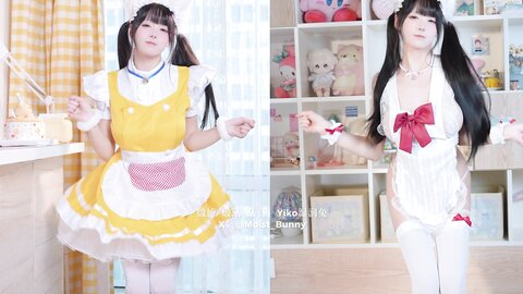 黏黏团子兔 (咬一口兔娘) - 2024年12月 诞生日限定 『兔子味蛋糕』[114P3V-2.95G] (3)