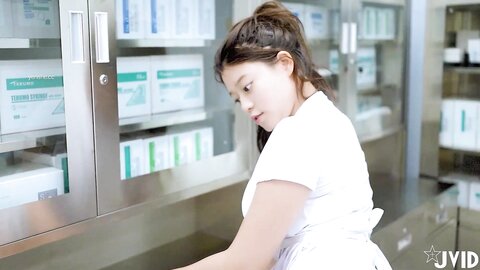 [JVID] 肉包Mini & 白金 - 性处理专门病栋-痴女护理师性感-专门帮累积性欲的患者提供口交的治疗服务