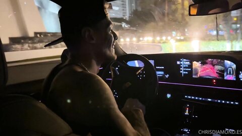 Fucking The Horny Cj Miles In The Uber Chris Diamond