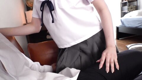 IPZZ-473 Brother-loving Sister In Uniform Whispering Seductive Sex At Zero Distance.