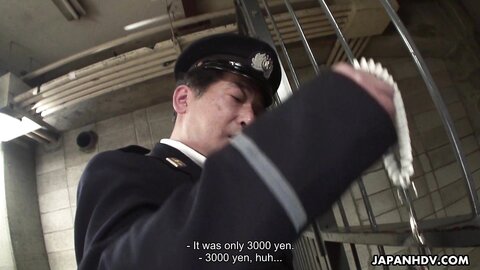 Ria Sakurai  Ria Is In Jail And Sucks Some Cock