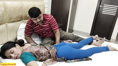 Indian Hot Couple Sex Beautiful Wife Vs Aged Band