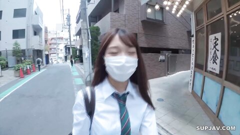 4616461 [Authentic unprocessed beauty]****zynxzjo* "A flood of scouts from the office", a super-orthodox 18 year old beauty, 2 consecutive raw Nakadashi without pills. She is in school uniform. 90 minutes of