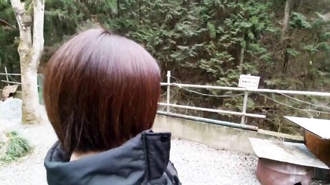 Sex On The Balcony In Full View From The Outside At A Campsite After Being Outdoors 206