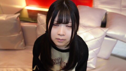  4616825 She Is So Nervous That She Is Withdrawn Into Her Shell