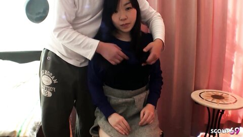 Petite Japanese Small Tits Teen Seduce To First T Creampie Sex In Uncensored Jav