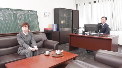 SDJS-298 Female AD At An Adult Film Studio Substitutes For An Actress And Bullies Her Into Wearing Men's...