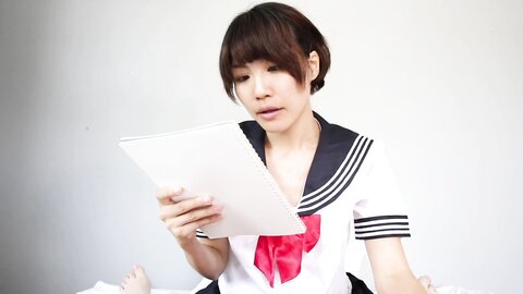 Japanese School Girl Miko Kurozuki Fucked Anally