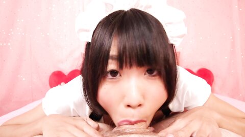 Japanese Maid Miko Kurozuki Fucked Anally