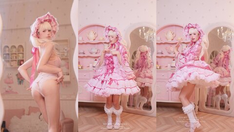 咬一口兔娘ovo - 2025年01月 丝绒粉黛小舞蹈 86P2V-3GB