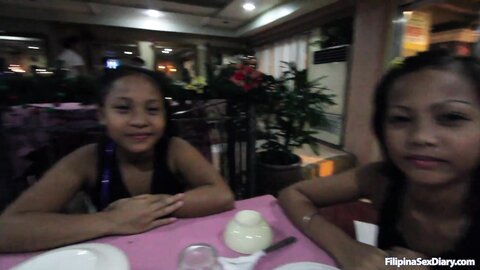 Date With The Filipino Twin Sisters