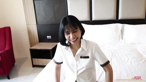 Lin  Naughty School Girl Comes To Play New