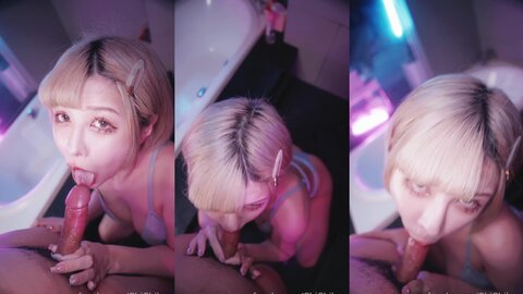 ⚫️【02月新品福利】，淫语性瘾百变Coser，Fs热门女神【Chichibae】超清付费，全裸销魂后入，无套中出内射