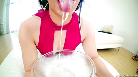 Nari Park asian slut blowjob