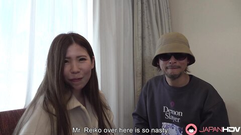 Japan v  Reiko Igarashi  Husband Watches Wife Getting Creampied