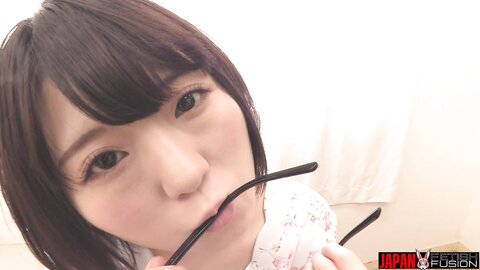 Japan Ff  Eye Glasses Licking Pov Mio Shinzaki'S Eyewear Enchantment